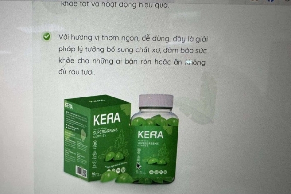 Kẹo Kera chứa chất Sorbitol có hại đến sức khỏe người dùng