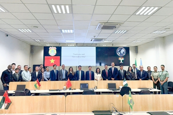 Việt Nam - Brazil thúc đẩy hợp tác chống tội phạm xuyên quốc gia