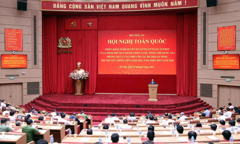 Phòng ngừa chủ động, bền vững; ứng phó kịp thời và hiệu quả các đe doạ an ninh phi truyền thống -0