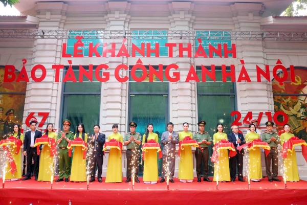 Khánh thành dự án cải tạo, nâng cấp Bảo tàng Công an Hà Nội