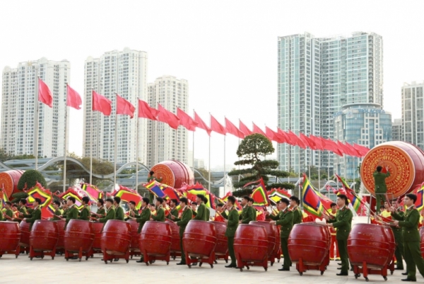 Trống hội CAND sẵn sàng cho Đại hội Thi đua yêu nước toàn quốc lần thứ XI