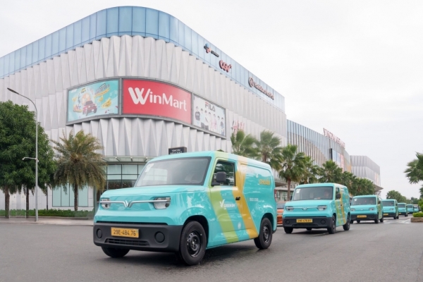 Xanh SM ra mắt dịch vụ vận chuyển nội đô bằng xe tải điện