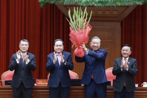 Đồng chí Tô Lâm giữ chức Tổng Bí thư Ban Chấp hành Trung ương Đảng khóa XIV