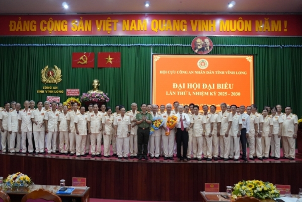 Hội Cựu CAND tỉnh Vĩnh Long tổ chức Đại hội đại biểu lần thứ nhất
