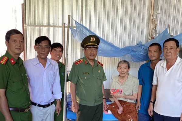 Thấm đượm nghĩa tình đồng đội của những người lính cựu CAND