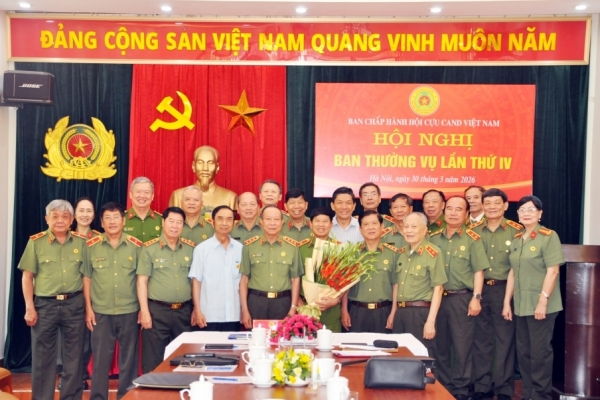 Ban Thường vụ Hội Cựu CAND Việt Nam: Khẳng định vị thế tổ chức do Đảng và Nhà nước giao nhiệm vụ