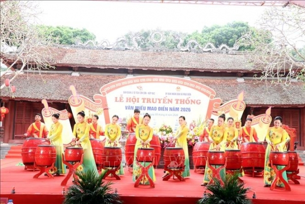 Lễ hội Văn Miếu Mao Điền tôn vinh đạo học của dân tộc