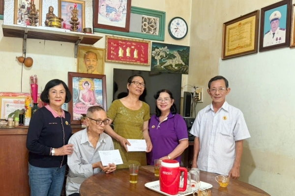 Đồng Nai: Ấm áp nghĩa tình đồng đội Cựu CAND