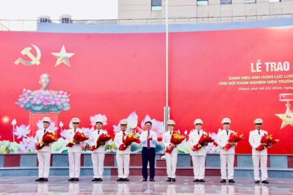 Hai tập thể Công an TP.HCM đón nhận danh hiệu Anh hùng LLVTND - Dấu ấn bản lĩnh, lan tỏa giá trị vì nhân dân phục vụ