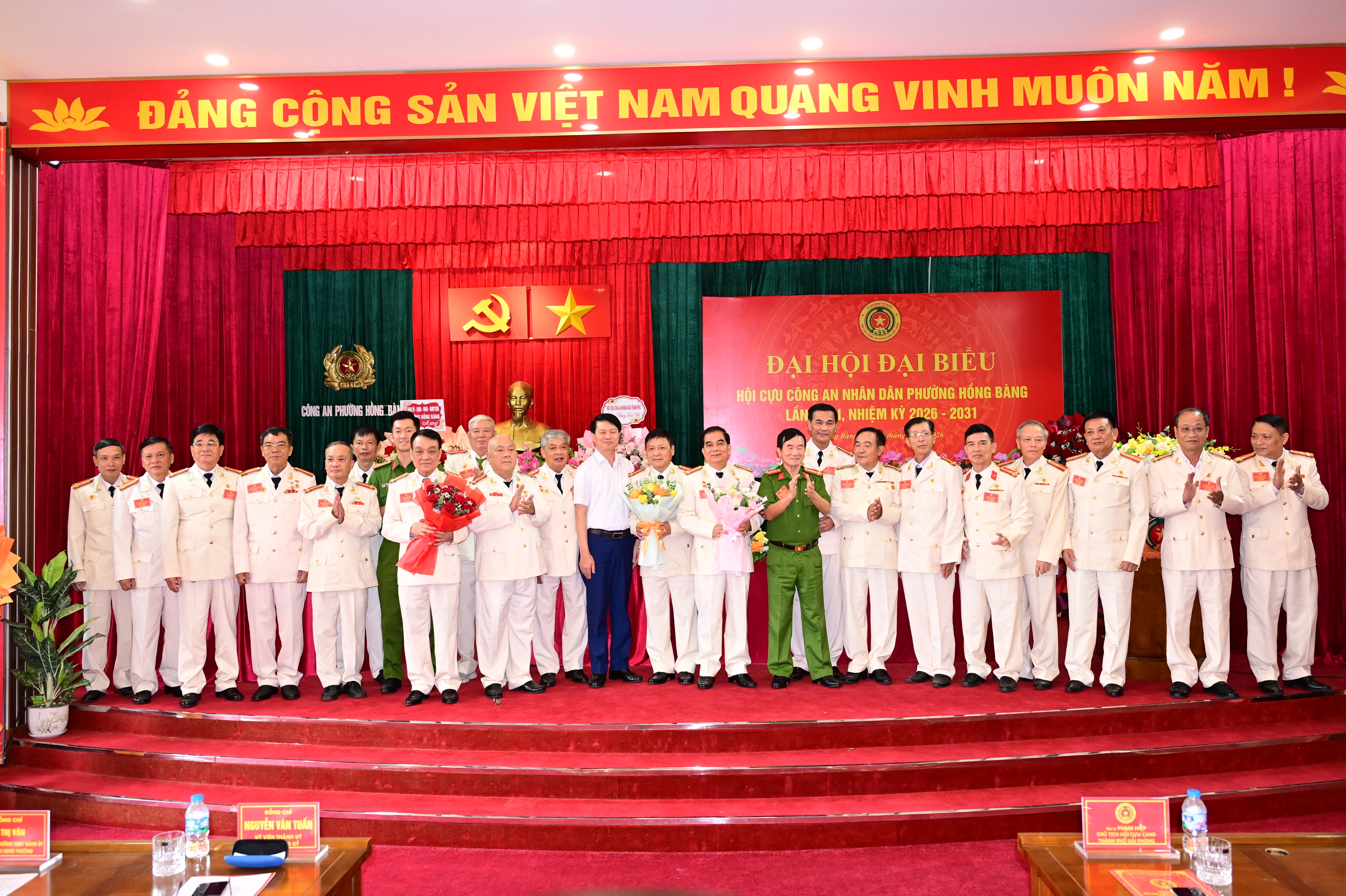 Hải Phòng: Thành lập Hội Cựu CAND phường Hồng Bàng, nhiệm kỳ 2026 - 2031