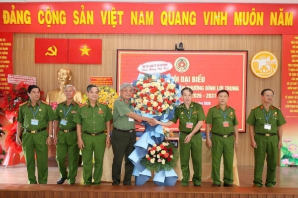 TP.HCM: Thành lập Hội Cựu CAND phường Bình Lợi Trung, nhiệm kỳ 2026 - 2031