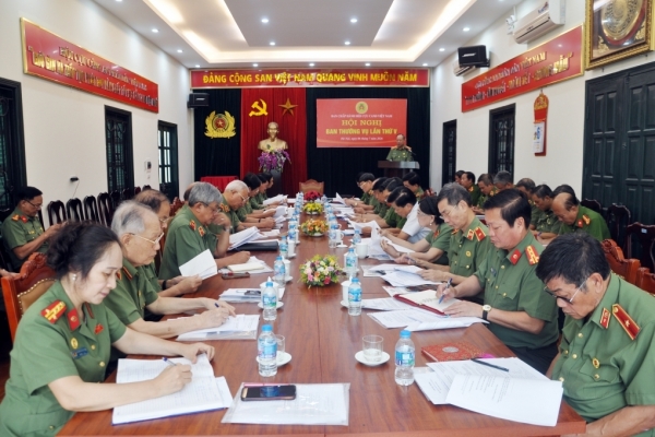 Ban Thường vụ Hội Cựu CAND Việt Nam: Định hướng chiến lược và chuẩn bị cho nhiệm kỳ mới