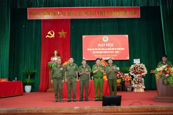 Ninh Bình: Thành lập Hội Cựu CAND xã Bình Minh, nhiệm kỳ 2026 - 2030