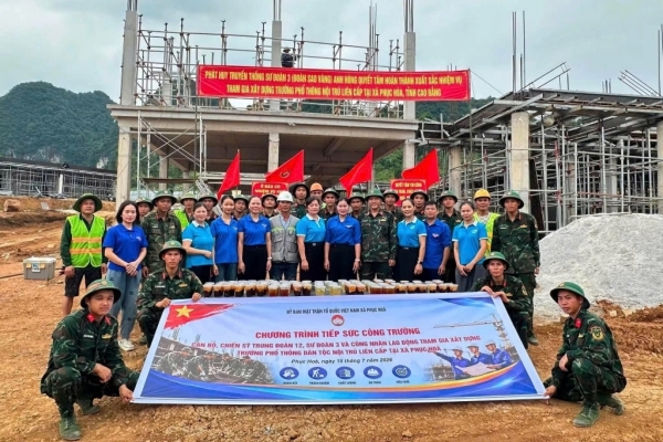 Cao Bằng nhân rộng mô hình huy động toàn dân hỗ trợ xây dựng trường phổ thông nội trú liên cấp