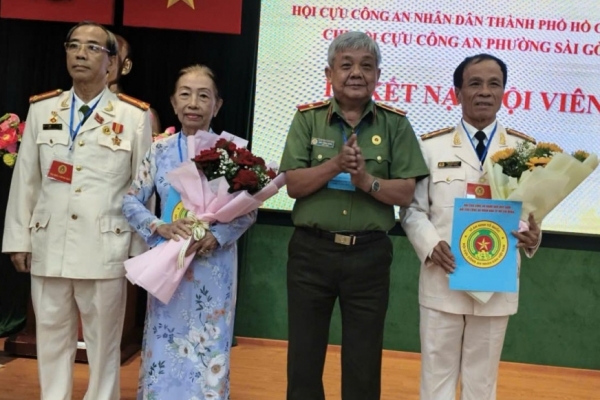 TP.HCM: Thành lập Hội Cựu CAND phường Sài Gòn, nhiệm kỳ 2026 - 2031