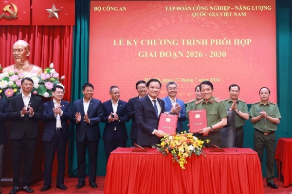 Bộ Công an và Petrovietnam phối hợp bảo đảm an ninh năng lượng quốc gia