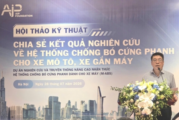 Nghiên cứu mới khẳng định tiềm năng của phanh ABS trong việc giảm tai nạn xe máy tại Việt Nam