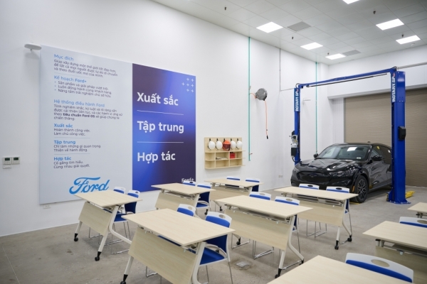 Ford Việt Nam nâng tầm trải nghiệm với hệ thống Trung tâm đào tạo tiêu chuẩn toàn cầu
