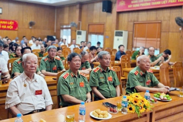 Hội Cựu CAND TP. Hà Nội: Vừa kiện toàn tổ chức, vừa lan tỏa khí thế Ngày truyền thống lực lượng
