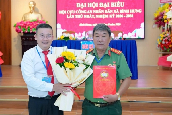 TP.HCM: Thành lập Hội Cựu CAND xã Bình Hưng, nhiệm kỳ 2026 - 2031