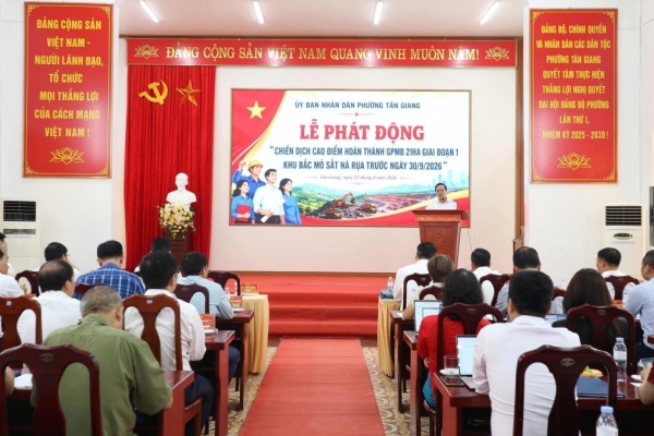 Cao Bằng: Phương pháp phù hợp giải phóng mặt bằng Dự án quan trọng ở Phường Tân Giang