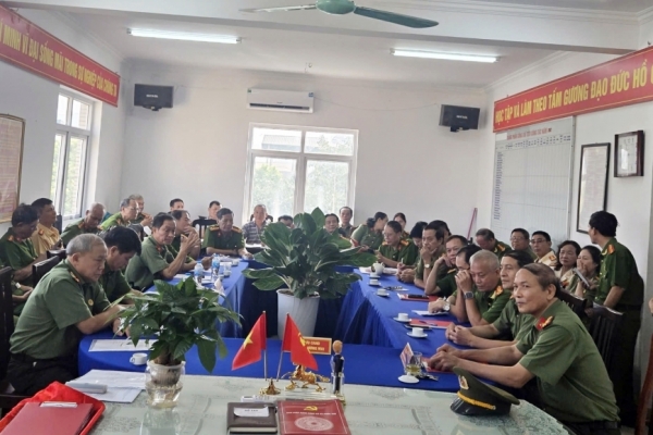 Hà Nội: Dấu ấn 3 tháng đầu hoạt động của Hội Cựu CAND phường Tương Mai