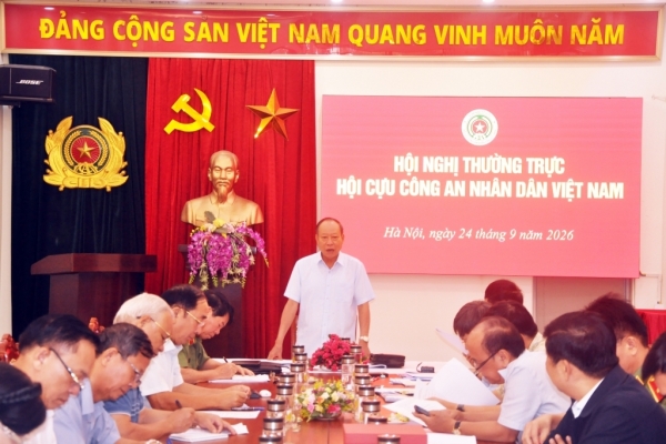 Thường trực Hội Cựu CAND Việt Nam thống nhất công tác chuẩn bị Đại hội đại biểu toàn quốc lần thứ II