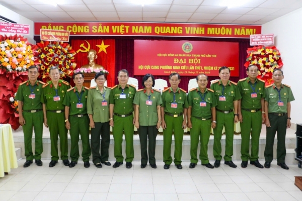 Cần Thơ: Thành lập Hội CAND phường Ninh Kiều, nhiệm kỳ 2026 - 2031