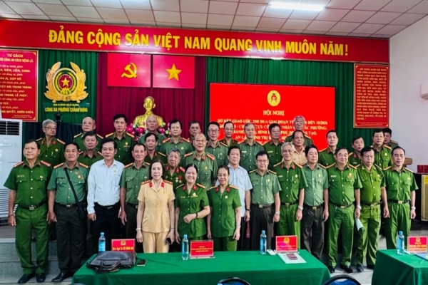 Cụm thi đua số 6 Hội Cựu CAND TP.HCM: Phát huy trách nhiệm từ cơ sở