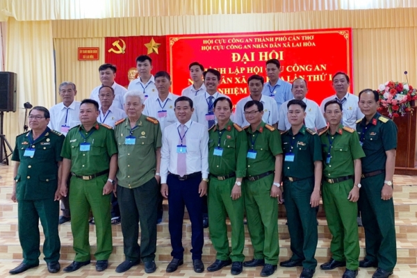Cần Thơ: Thành lập Hội Cựu CAND xã Lai Hòa, nhiệm kỳ 2026 - 2031