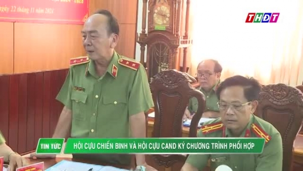 Hội Cựu chiến binh và Hội Cựu CAND tỉnh Đồng Tháp ký chương trình phối hợp
