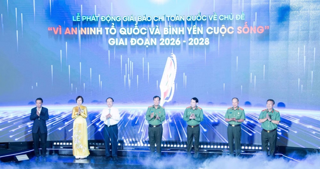 Bộ Công an phát động Giải báo chí "Vì an ninh Tổ quốc và bình yên cuộc sống"