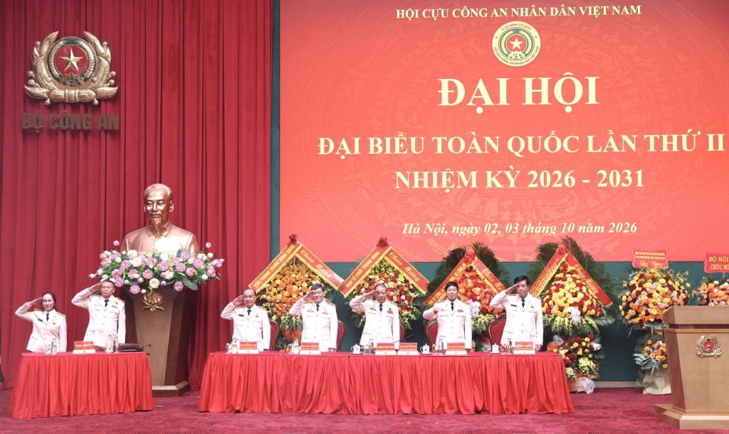 Đại hội đại biểu toàn quốc Hội Cựu CAND Việt Nam lần thứ II, nhiệm kỳ 2026 - 2031